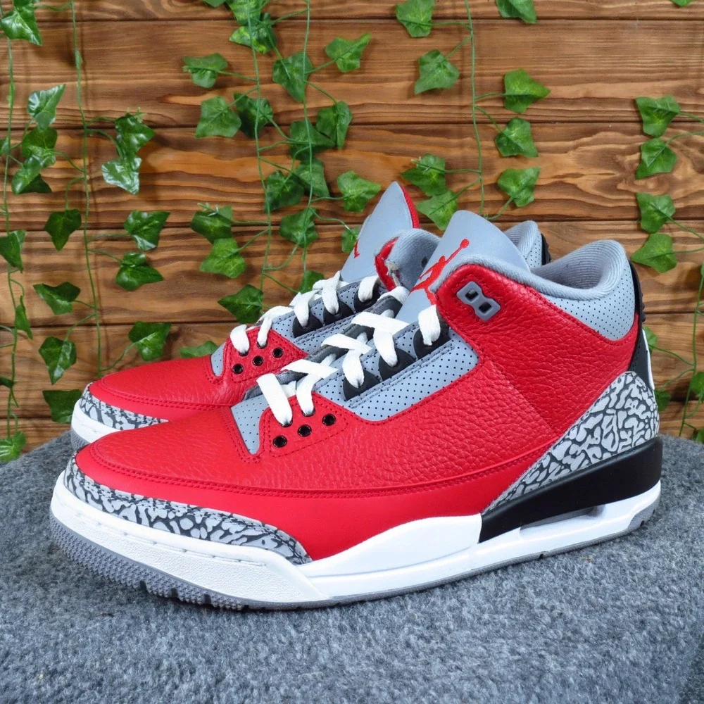 Nike‎ Air Jordan 3 Retro SE Unite CHI Exclusive Mens Basketball Shoes Sz 9.5 Red